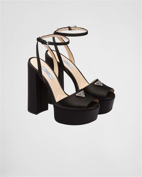 prada slide heel pumps|prada high heeled sandals.